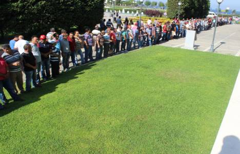 İZENERJİ işçileri eylem yaptı!