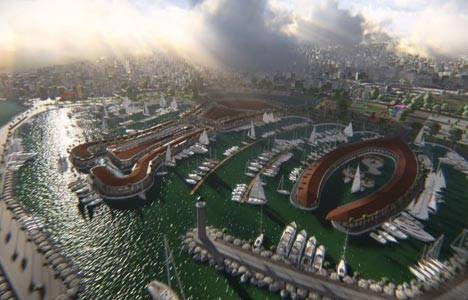 Tuzla Marina projesi 5 karede!