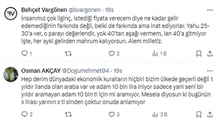Ofis kiraları da uçtu: 1 yıldır kiralanamayan ofisin kirası 40 binden 50 bin TL ye çıktı! 