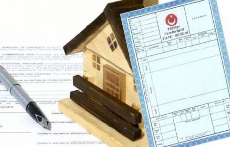 Tapuda hibe masrafı!