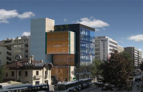 Özer Tulgan Mimarlık Ankara Garanti Bankası binası inşaatını başlattı!