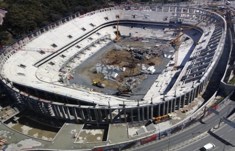 Vodafone Arena inşaatında son durum!