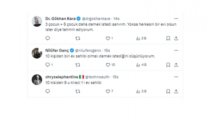 TCMB Başkanı Erkan, 10 insanın bir evi olmalı dedi! Ünlü profesör vatandaşlara sordu: Bu ne demek?
