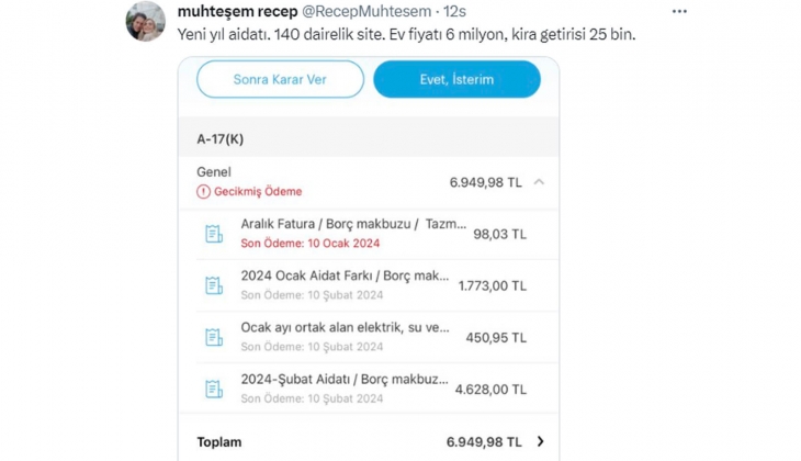5 milyon TL lik evin kira getirisi 25 bin TL! Ev alıp kiraya vermek mantıklı mı?
