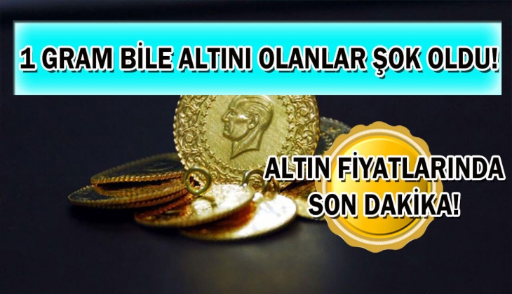 Altın fiyatları yürümüyor adeta koşuyor! Fiyatları duyan inanamıyor! Hemen 11 Eylül 2022 altın fiyatlarına bakın!