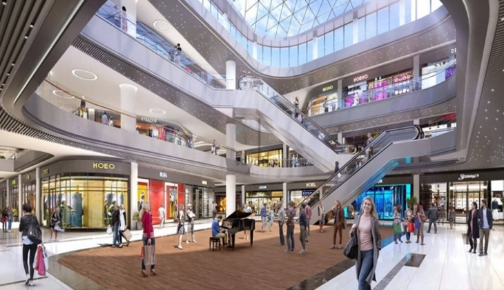 Limak Holding'in Üsküpte'ki alışveriş merkezi Diamond Mall sonbaharda açılıyor!