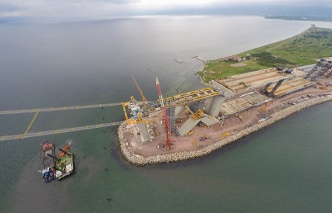 İzmit Körfez Geçiş Köprüsü nden son durum fotoğrafları!