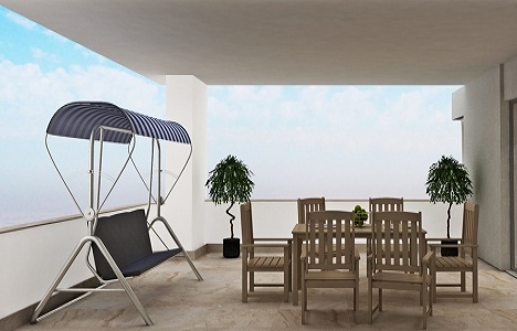 Ankara Parktepe Evleri'nde mevsimsiz balkon keyfi!