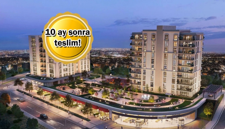 Başakport'ta son daireler! Yüzde 50'si peşin, kalanı 12 ay vade fırsatı! 