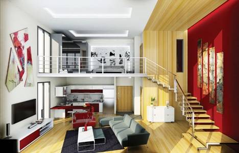 Fuaye Turkuaz örnek daire!