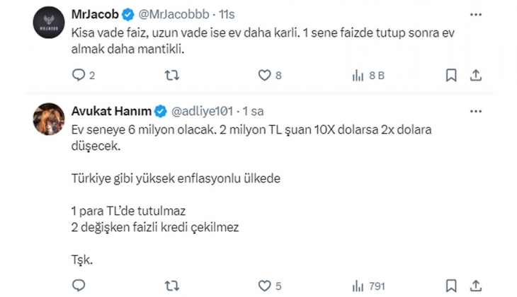 2 milyon TL ile evden 10-15 bin TL kira almak mı, yoksa mevduattan aylık 81 bin TL kazanmak mı? 
