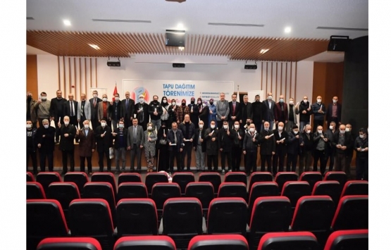 Sancaktepe de 93 vatandaş tapusuna kavuştu!