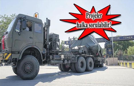 Askeri araziler yeni projelere hazırlanıyor!