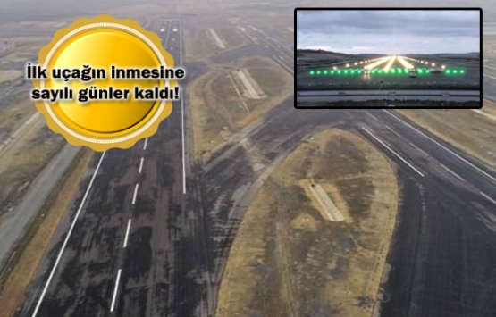 3. havalimanında tarihi an! Işıklar ilk kez yandı!