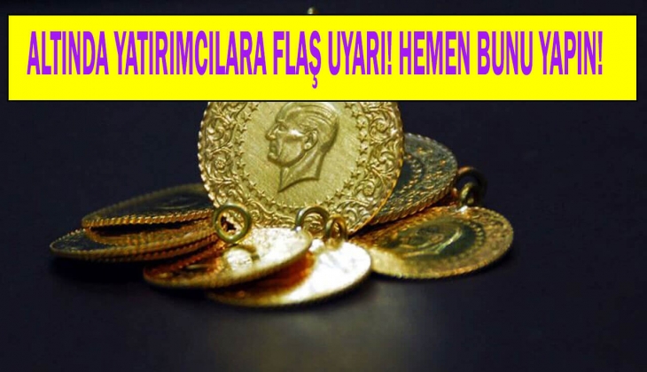 Gram altın, çeyrek altın, ons altında şok uyarı! Hemen bunu yapın, treni kaçırmayın! Altın fiyatları çok hızlı değişecek