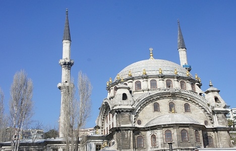 Tophane Nusretiye Camisi'nde restorasyon çalışmaları hızlandı!