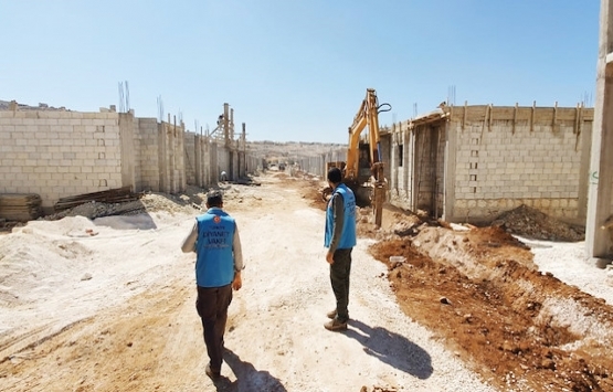 İdlib’de engelli ve yetimler için 100 konut inşa ediliyor!