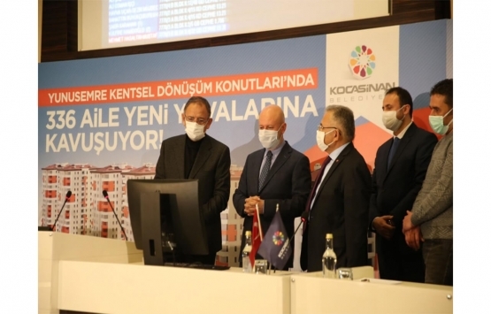 Kocasinan Dönüşüm Konutları'nın kura çekimi büyük yankı uyandırdı!