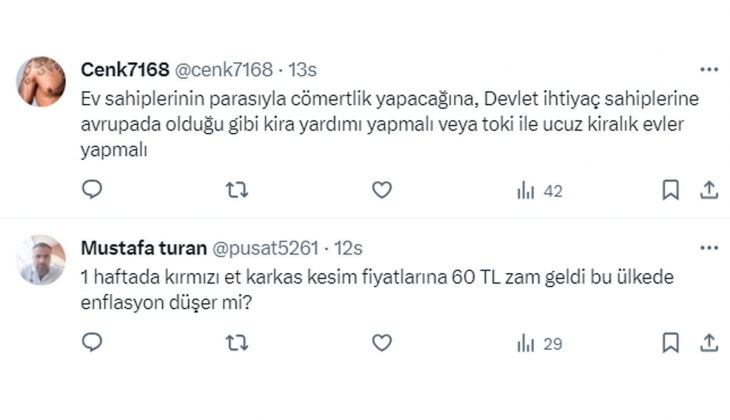 Kira bedellerindeki hızlı yükselişin sorumlusu tuhaf para politikası mı? Vatandaşlar ne diyor? 