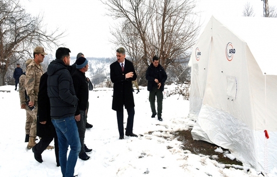 Aydın Baruş, depremden etkilenen mahallelerde inceleme yaptı!