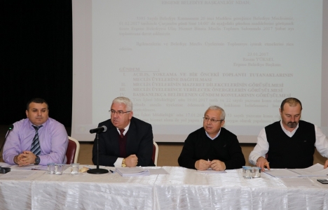 Ergene Meclisi'nde imar planı değişikliği Komisyon'a havale edildi!