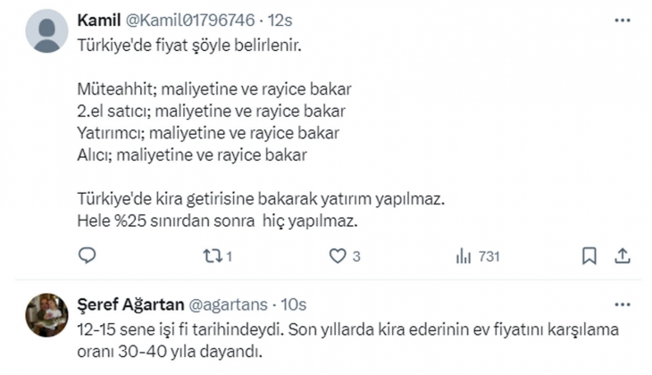 Bir evin fiyatı nasıl belirlenir? Tebernüş Kireçci 3 yöntemi açıkladı! 