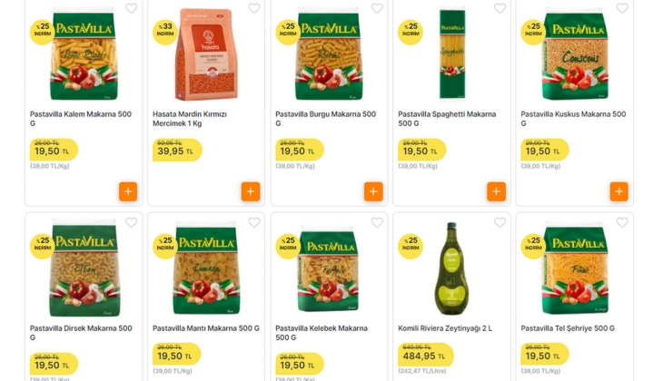 Migros ta yüzde 40 a varan dev indirim fırsatı: 5 litre Yudum ayçiçek yağı 234, 1.650 gr salça 109 TL!