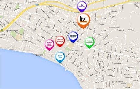 Liv Büyükçekmece nerede?