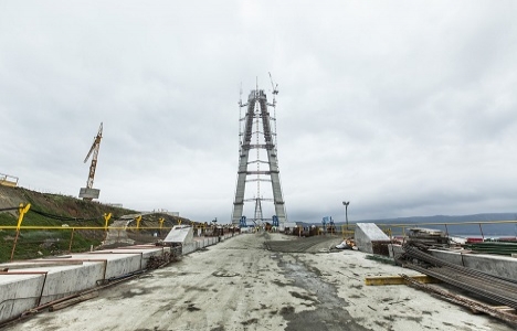 3.köprü inşaatı son durum fotoğrafları!