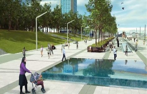 Taksim Meydanı çalışmalarında sona gelindi!