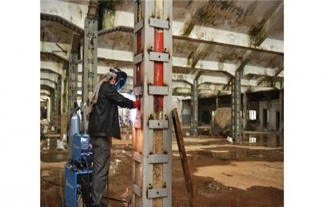 Dokuma'daki tarihi binalar güçlendiriliyor!