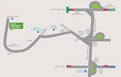 Soyak Park Aparts Halkalı fiyatları!
