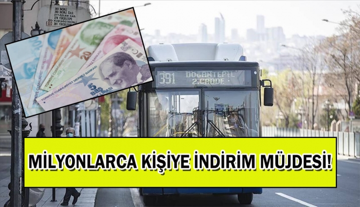 Toplu taşımada indirimli saat uygulaması başlıyor! Toplu ulaşım hangi saatlerde indirimli olacak? 