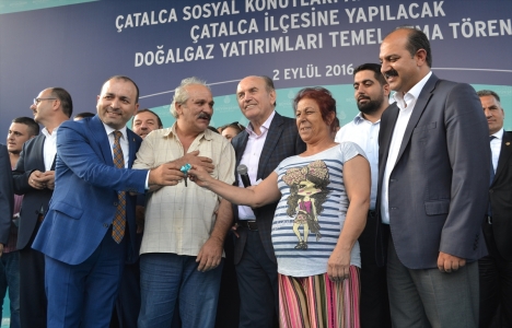 Çatalca Sosyal Konutları teslim edildi!
