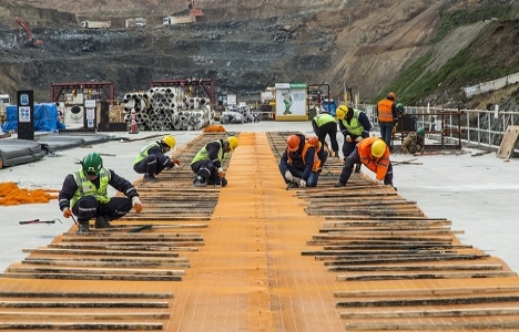 3.köprü inşaatı son durum fotoğrafları!