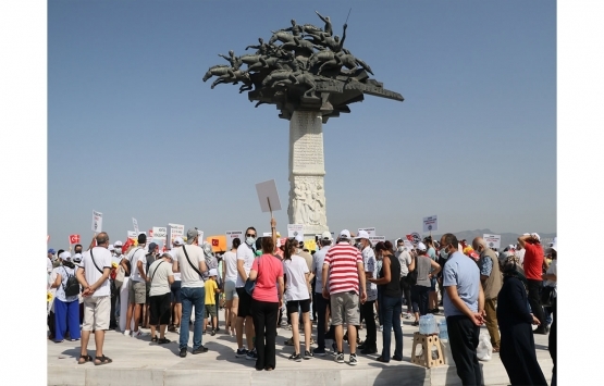İzmirli depremzedelerden emsal artışı talebi eylemi!