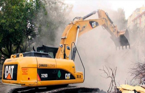 Çankaya'da kaçak yapılar yıkılmaya devam ediyor!