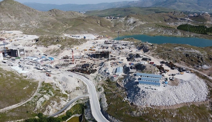 Malatya Gelinciktepe'de 1.799 adet deprem konutunun inşası tam gaz! 