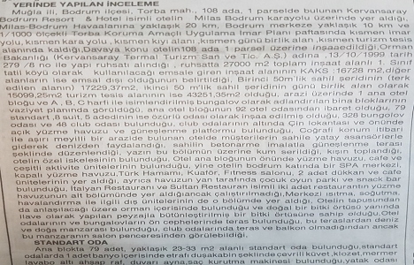 Kervansaray Bodrum Resort Hotel icradan 94.2 milyon TL ye satılıyor!