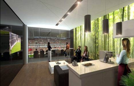 Vodafone Arena nın içi de böyle olacak!