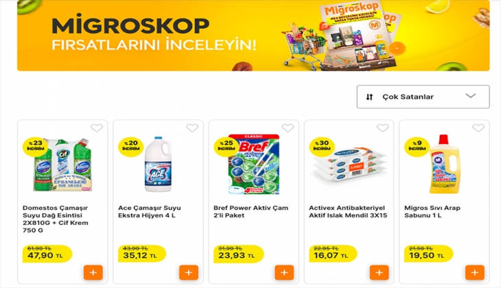 Migroskop fırsatları hiç bitmiyor! 1561 üründe inanması güç indirimler. İşte 16 Eylül 2022 fiyat listesi