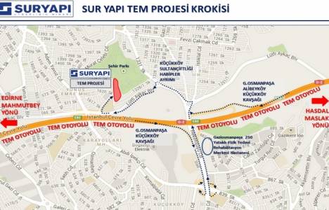 Sur Yapı TEM projesinden ilk kare!