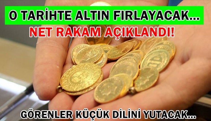 Altın için beklenen rakam açıklandı! O tarihte altın fırlayacak! Rakamı görenler küçük dilini yutacak