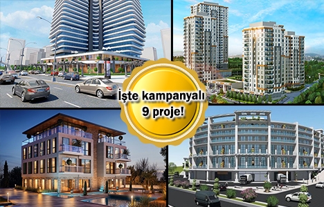 Konut projelerinde 60 ayda vade farkı sıfırlandı!