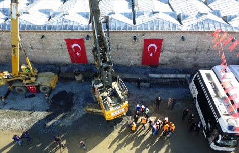 Taksim Camii nin temeli atıldı!