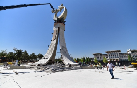 Ankara 15 Temmuz Şehitler Anıtı pazar günü açılacak!