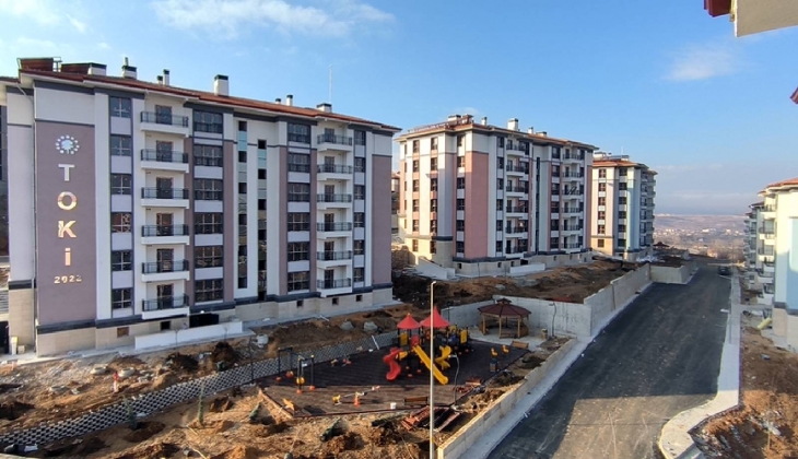 Doğanşehir de deprem konutlarından 350 si ay sonuna kadar tamamlanacak