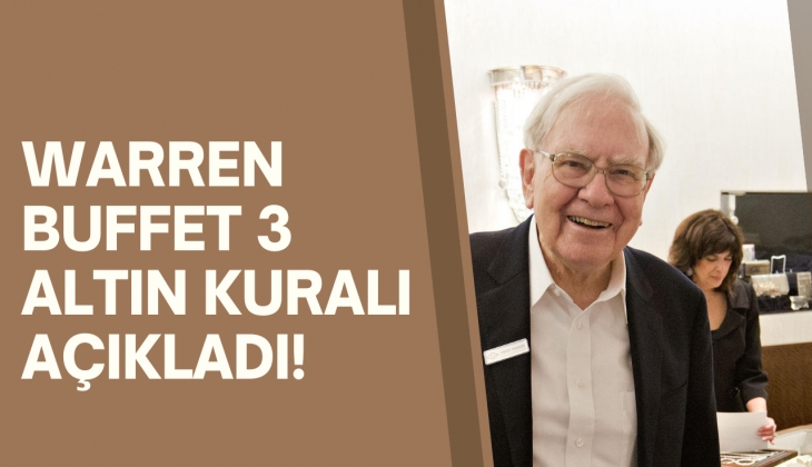 Warren Buffet ilk paranızı kazanmak için 3 basit kuralı verdi!