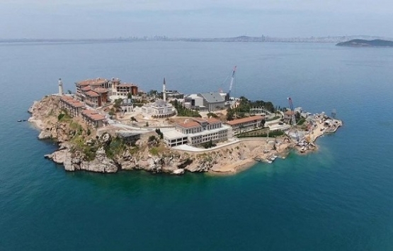 İstanbul Yassıada'nın son hali havadan görüntülendi!