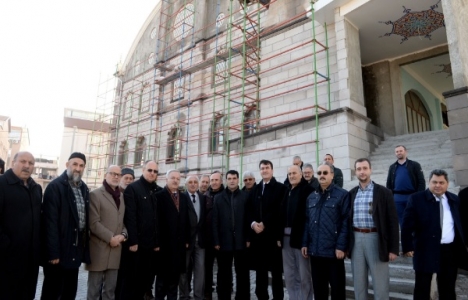 Osmangazi Bağlarbaşı Ziraat Camii'nin inşaatı tam gaz!